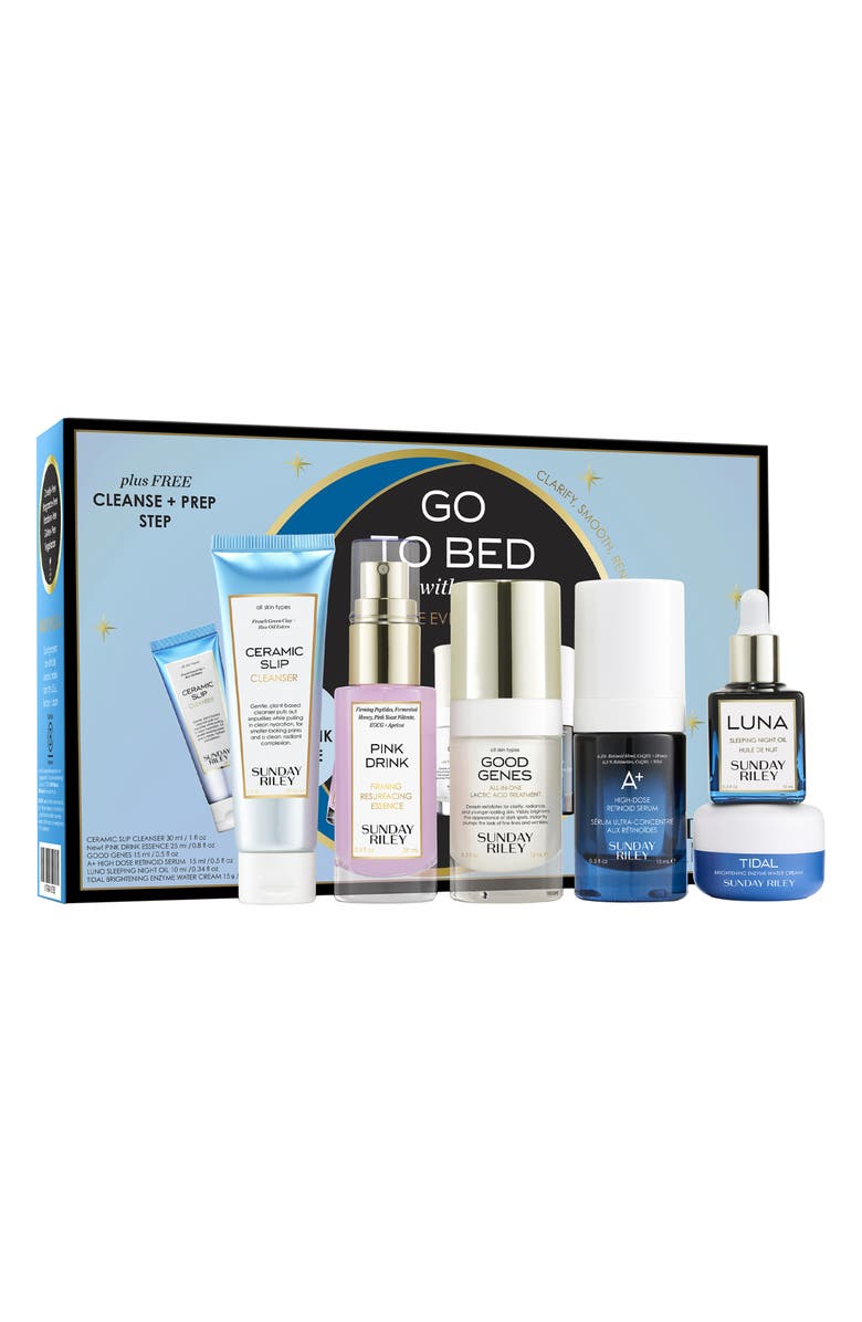 Sunday Riley Go to Bed With Me Complete Anti-Aging Night Routine, Main, color,