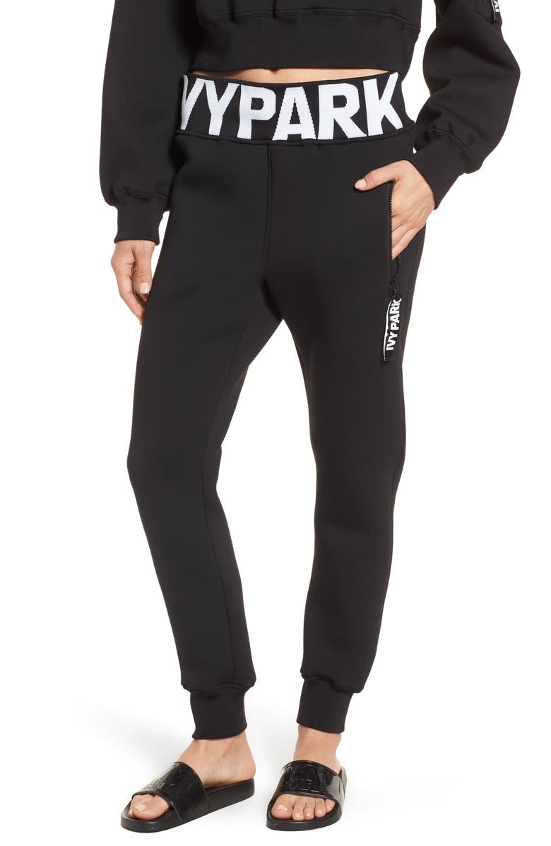 IVY PARK<sup>®</sup> Logo Rib Jogger Pants, Main, color, 