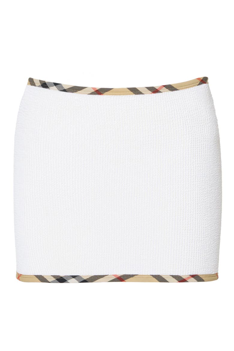 Devyn 2-in-1 Swim Skirt/Tube Top & Matching Scrunchie Set, Alternate, color, WHITE