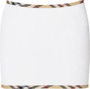 Burberry x Hunza G Devyn 2-in-1 Swim Skirt/Tube Top & Matching Scrunchie Set