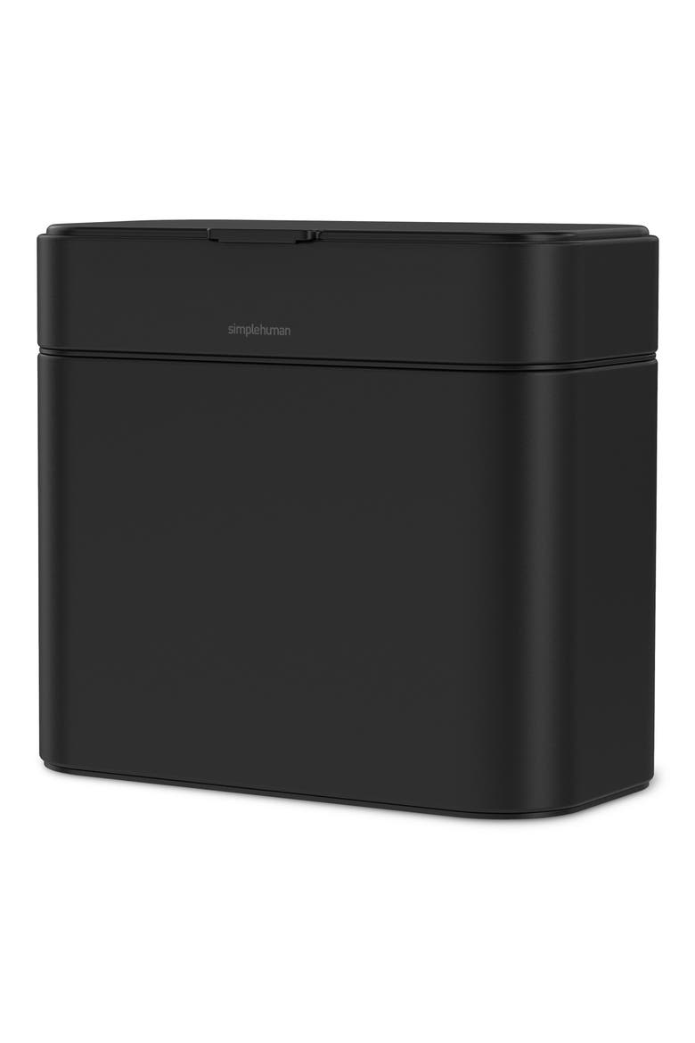 4L compost caddy, Main, color, MATTE BLACK