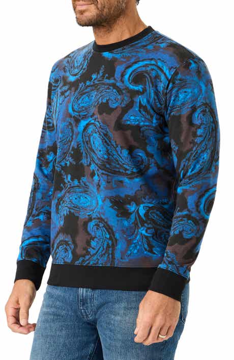Paisley Long Sleeve Knit Top