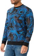 Robert Graham Paisley Long Sleeve Knit Top
