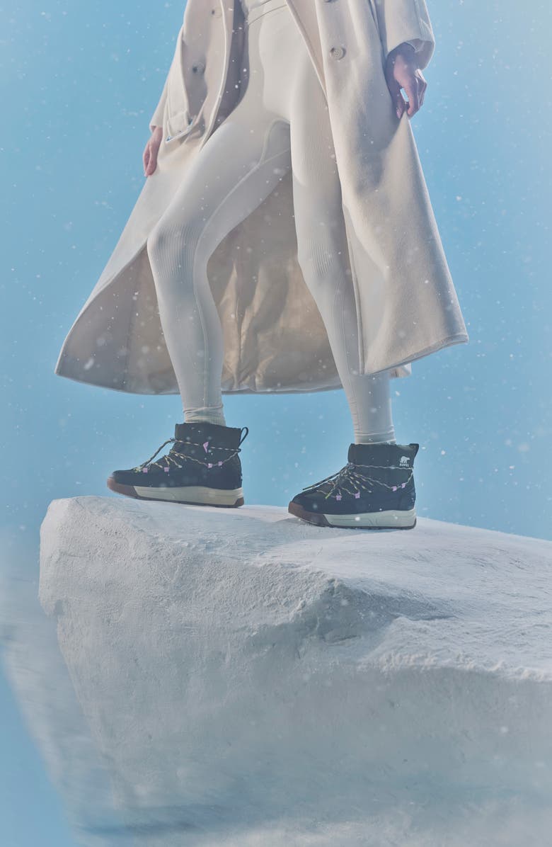 SOREL Whitney III Waterproof Short Boot, Alternate, color, Utility Green/ Black