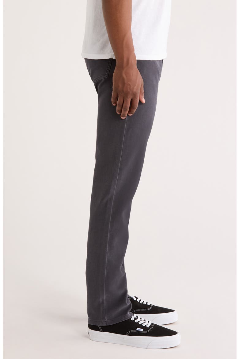Flex Slim Straight Leg Stretch Twill Pants, Alternate, color, FADED NAVY