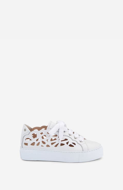 Mandi Laser-cut Sneaker