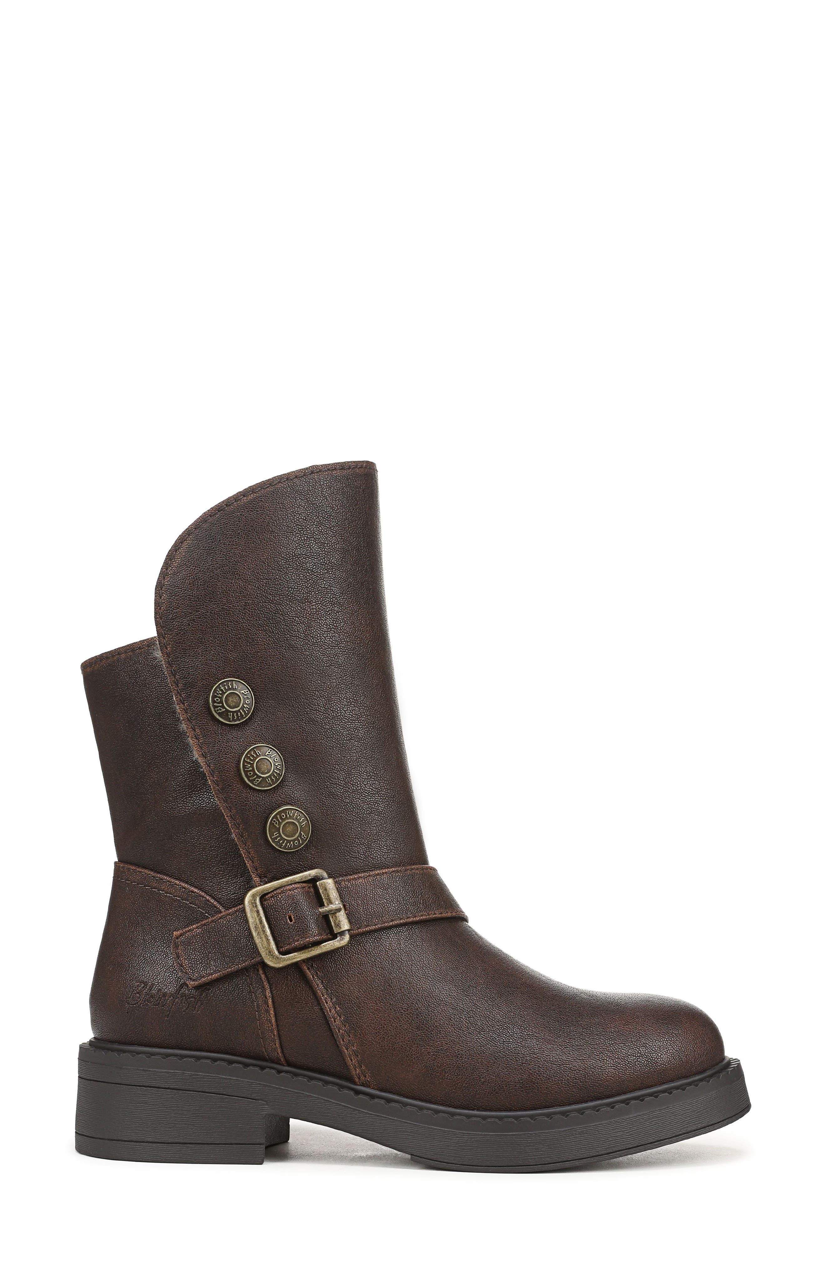 Venice Cozy Faux Fur Lined Boot, Alternate, color, BROWN FAUX LEATHER