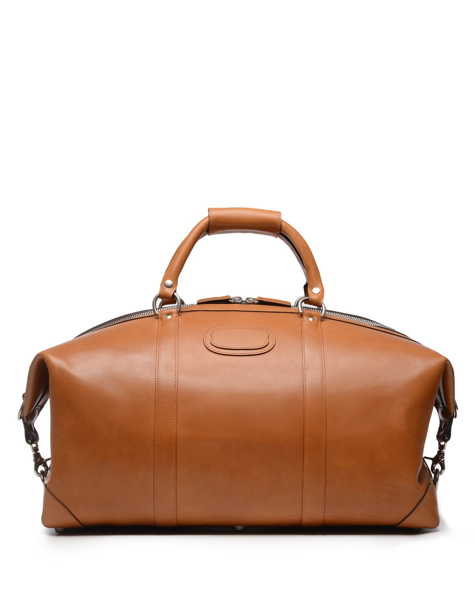 Twain 22" Leather Weekender, Alternate, color, Tan