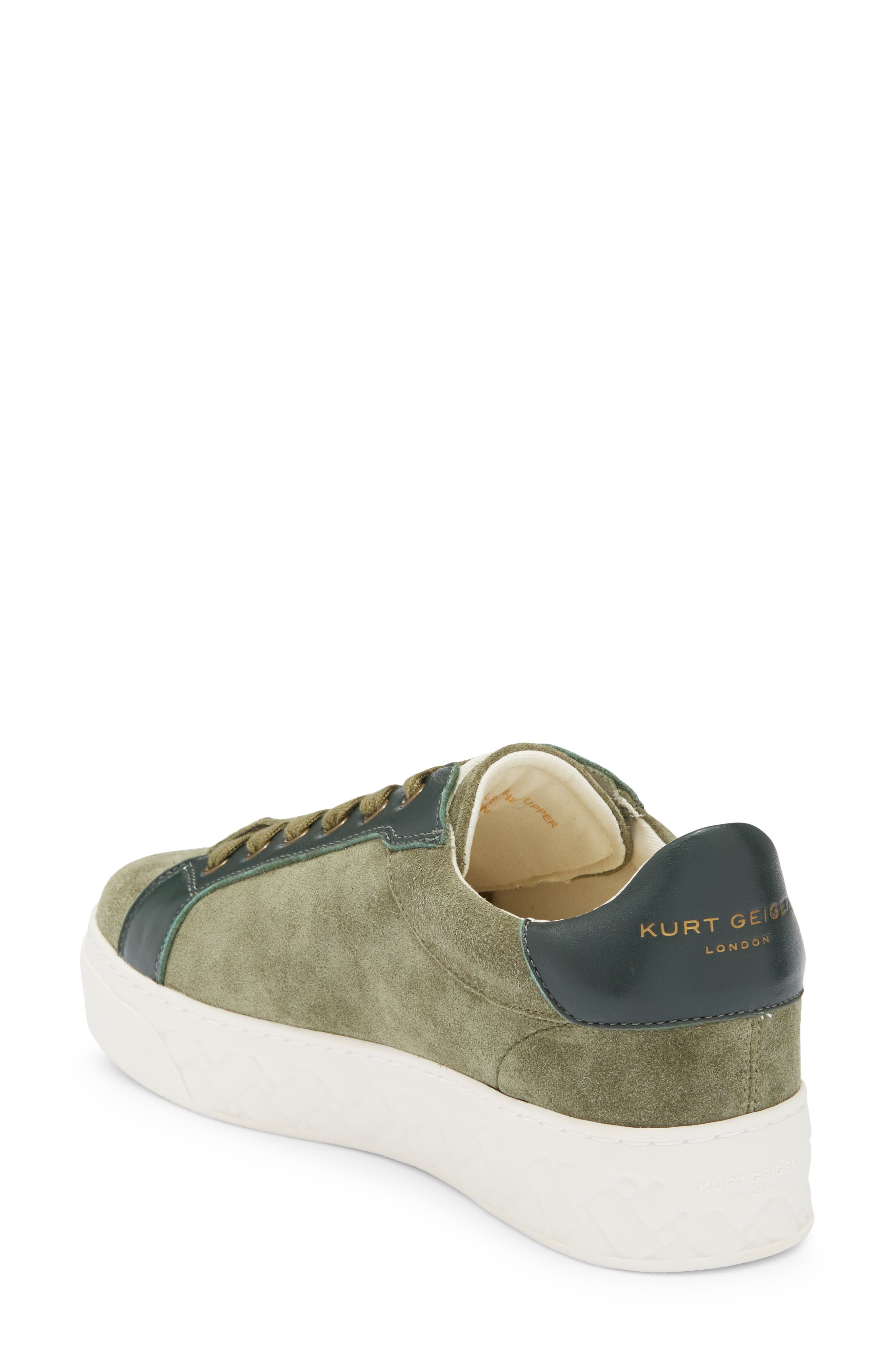 Kurt Geiger London Kensington Platform Sneaker, Alternate, color, Open Green