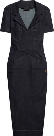 【関税&送料込】Givenchy Denim Dress GIVENCHY Denim halterneck dress | NET-A-PORTER