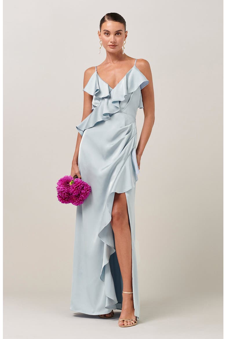 Eloise Maxi Dress, Alternate, color, Pale Blue