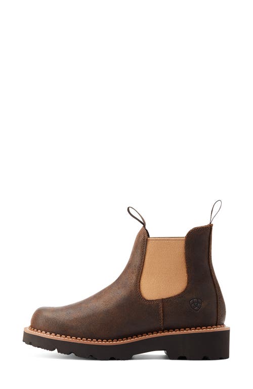 Ariat Fatbaby Western Chelsea Boot In Brown