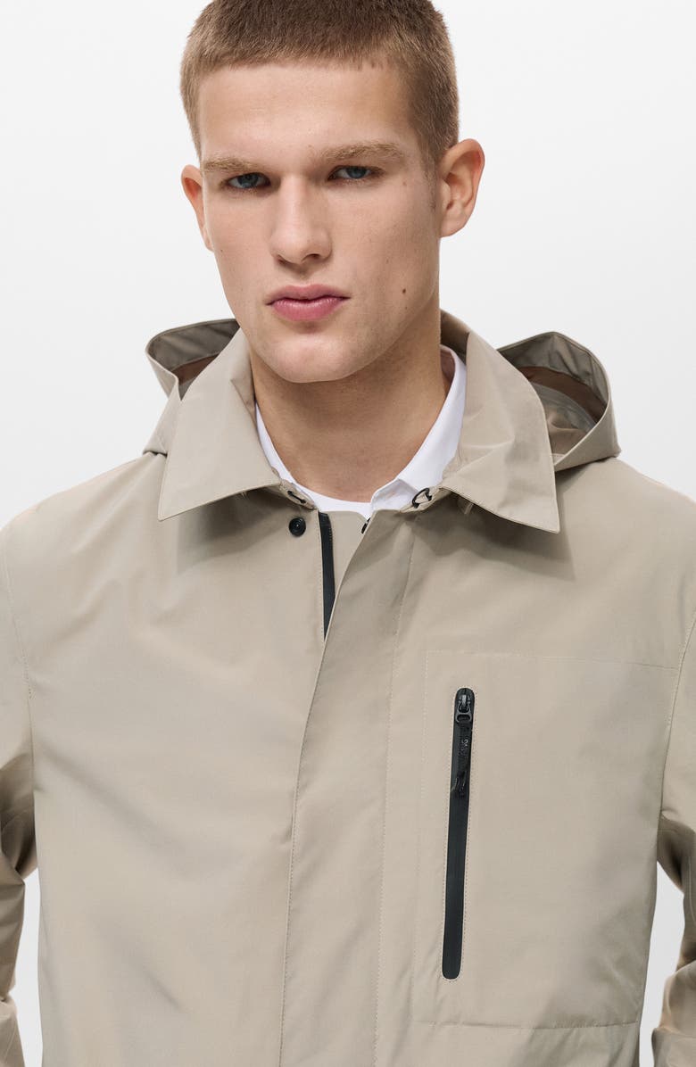 MANGO Water Repellent CoolMax<sup>®</sup> Parka, Alternate, color,