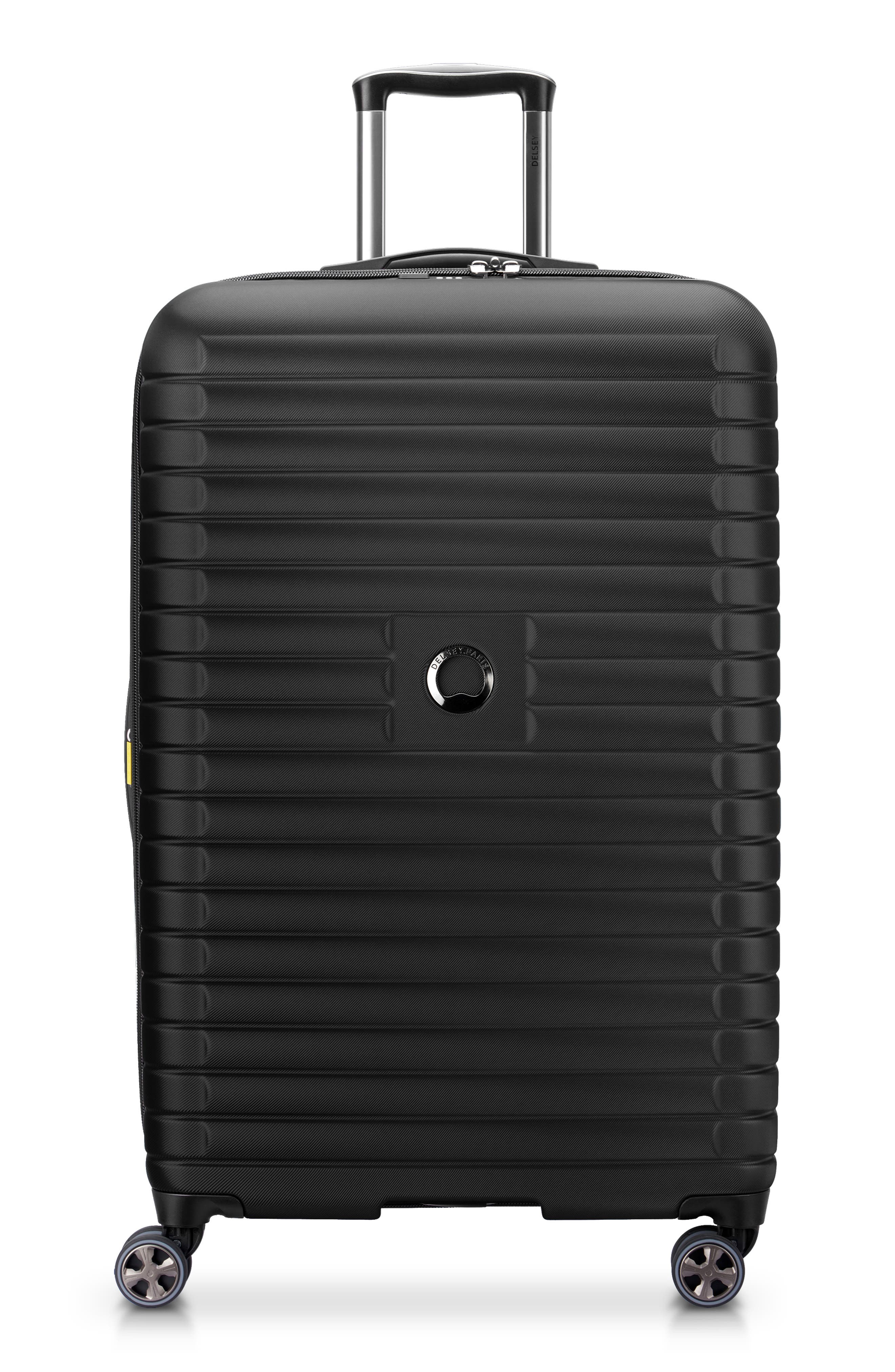 DELSEY Cruise 3.0 28-Inch Softside Spinner Luggage, Main, color, Black
