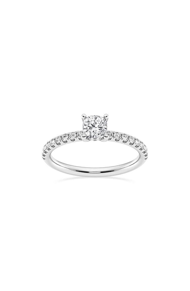 Badgley Mischka Collection Cushion Cut Lab Created Diamond Ring - 0.85ct., Main, color, 