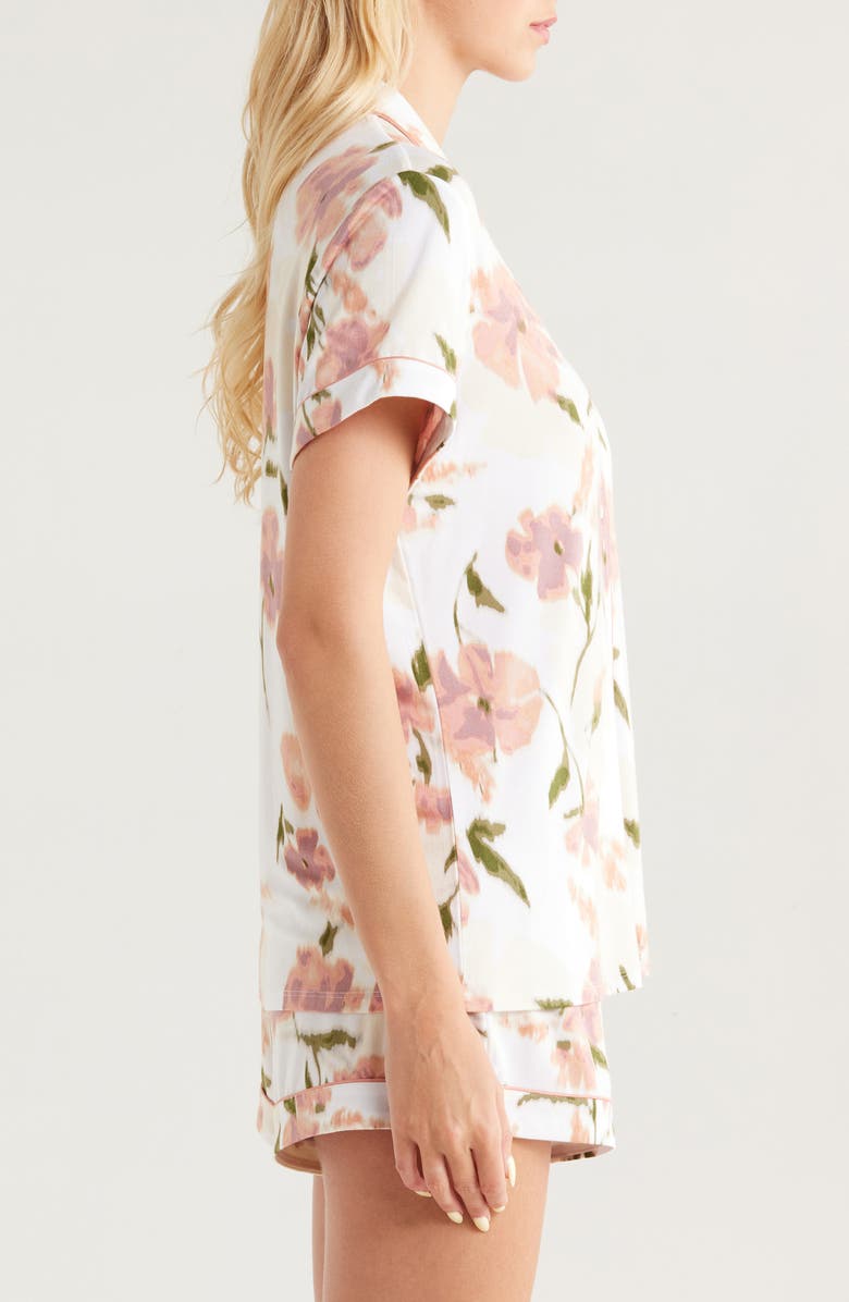 Nordstrom Moonlight Eco Short Pajamas, Alternate, color, Pink Glass Ink Poppy
