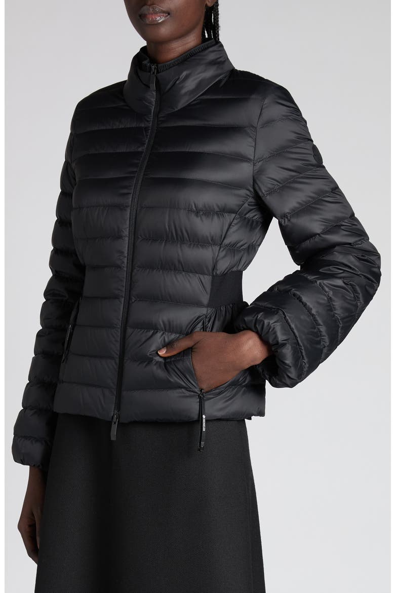 Verrerie Down Puffer Jacket, Alternate, color, BLACK