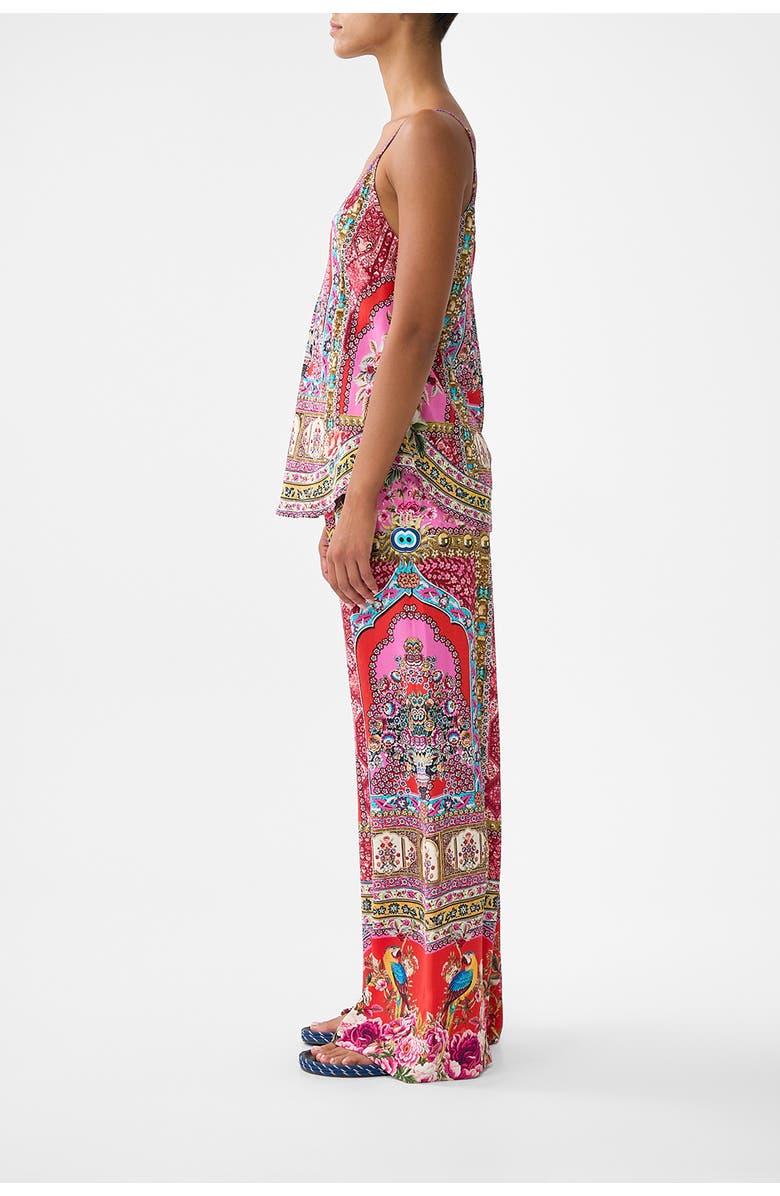 Camilla V-Neck Bias Cami, Alternate, color, Heirloom Empire