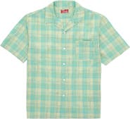 Fortela Strike Bowling Cotton Check Shirt