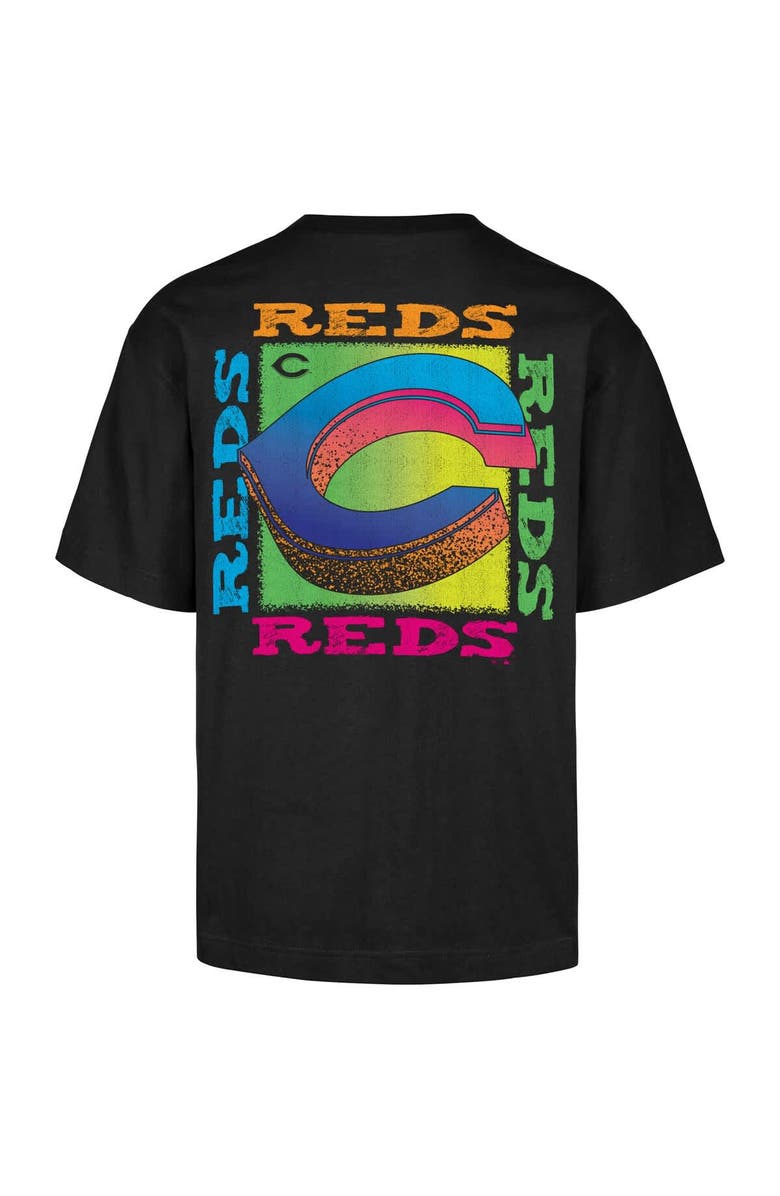 '47 Men's '47 Black Cincinnati Reds Sundale Foundation T-Shirt, Alternate, color, Black