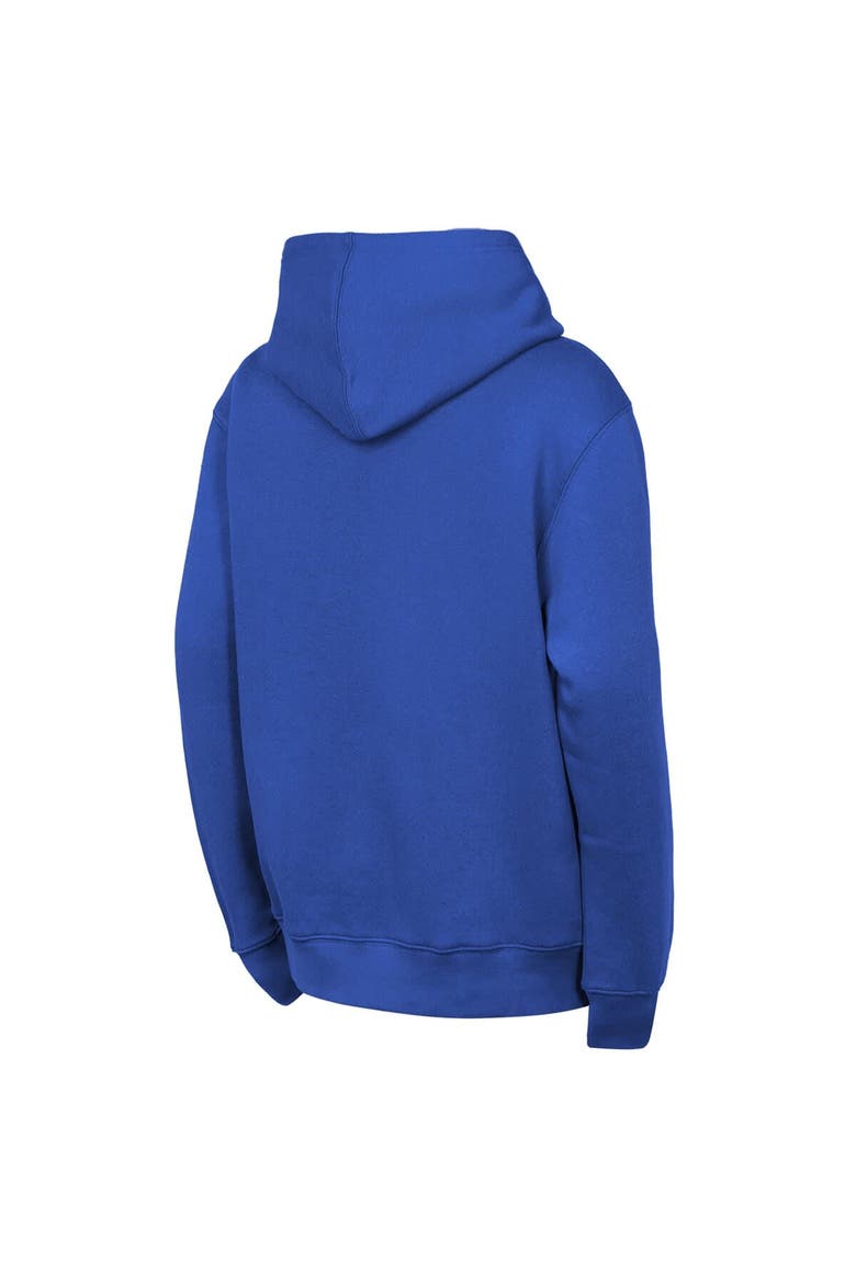 Youth Outerstuff  Royal Los Angeles Rams Back to Basics Hoodie, Alternate, color, Royal