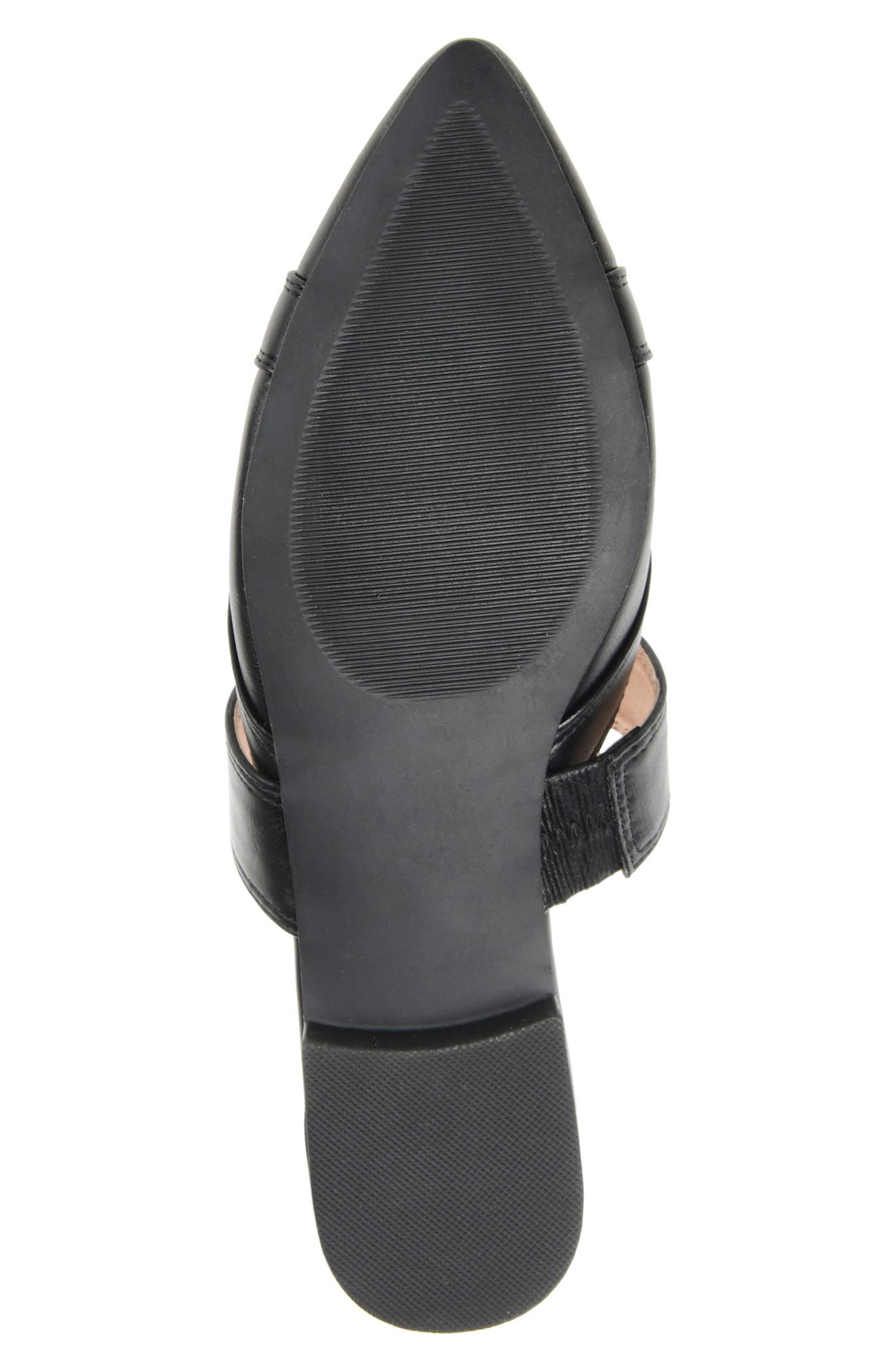Journee Collection Stasi Mule - Wide Width, Alternate, color, Black