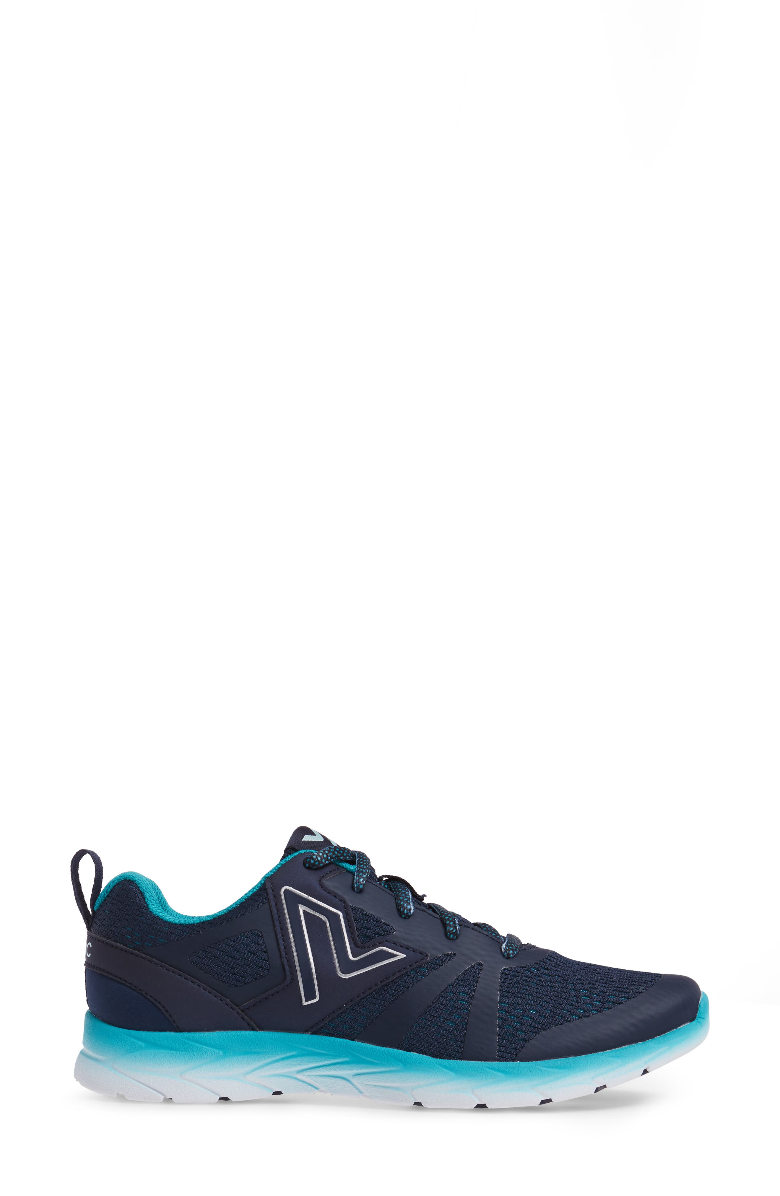 Brisk Miles Sneaker, Alternate, color, BLUE TEAL FABRIC