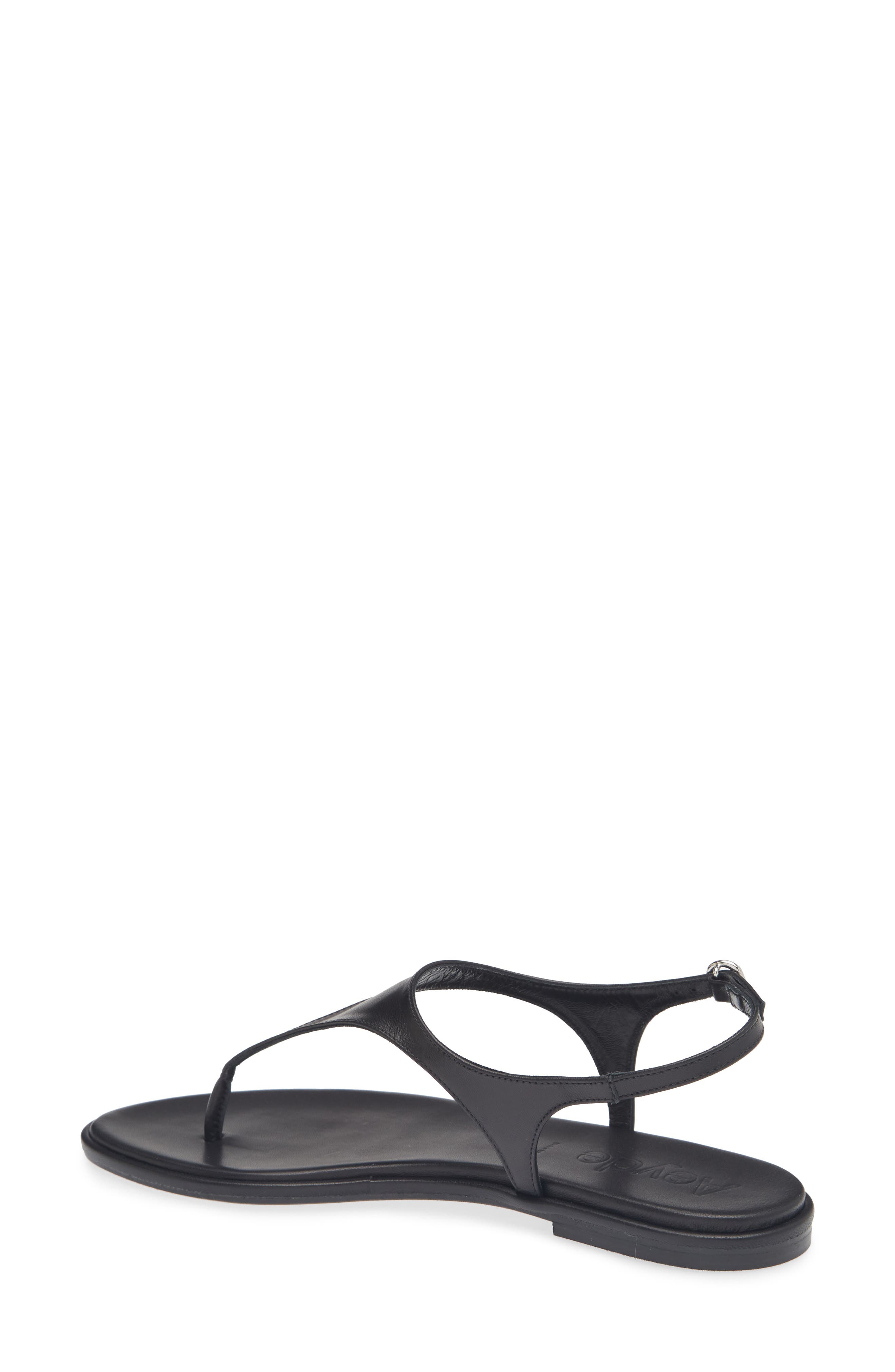 aeyde Raine Sandal, Alternate, color, Black