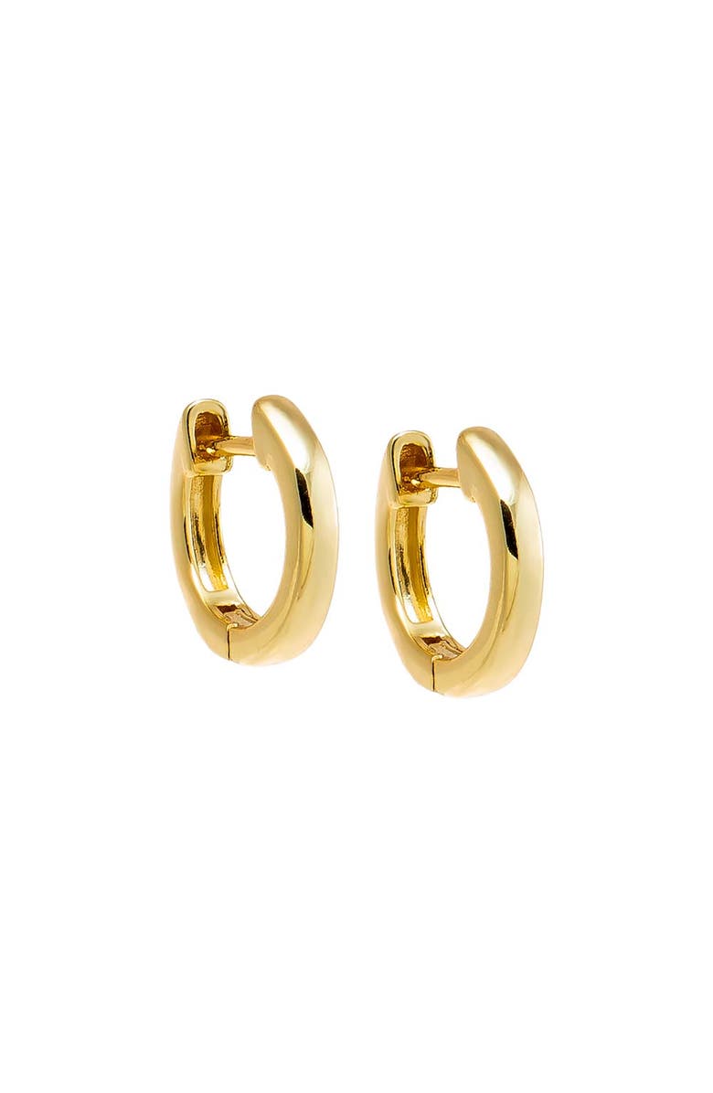 BY ADINA EDEN Mini Solid Rounded Huggie Earring, Main, color, 