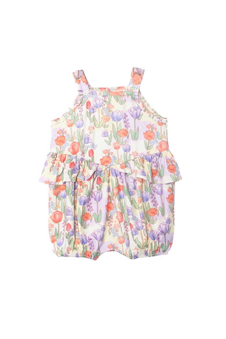 Tulip Twirl Tank Romper, Main, color, Purple