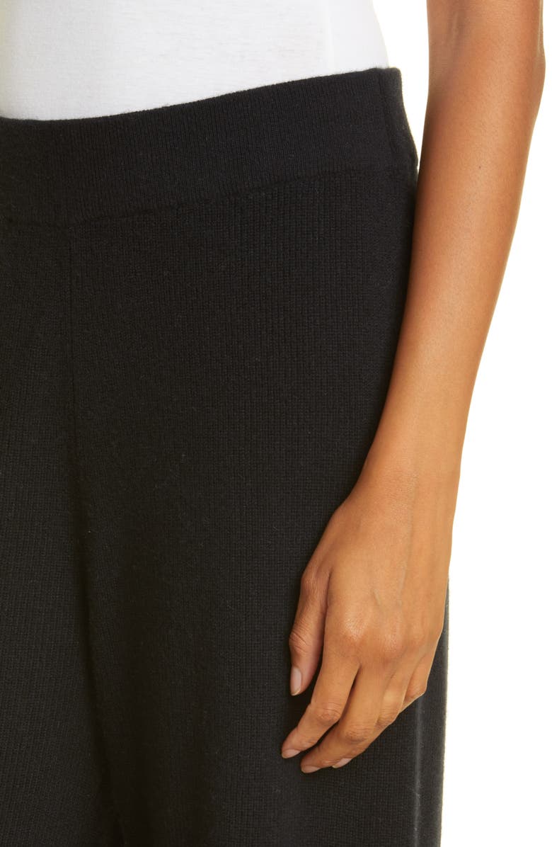 Nordstrom Signature Cashmere Wide Leg Pants, Alternate, color, 