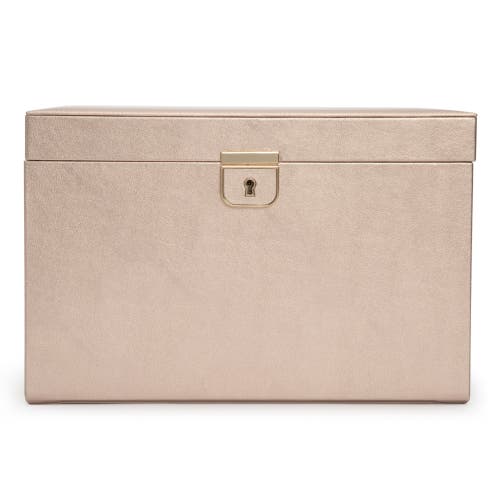 WOLF Palermo Large Jewelry Box in Rose Gold at Nordstrom