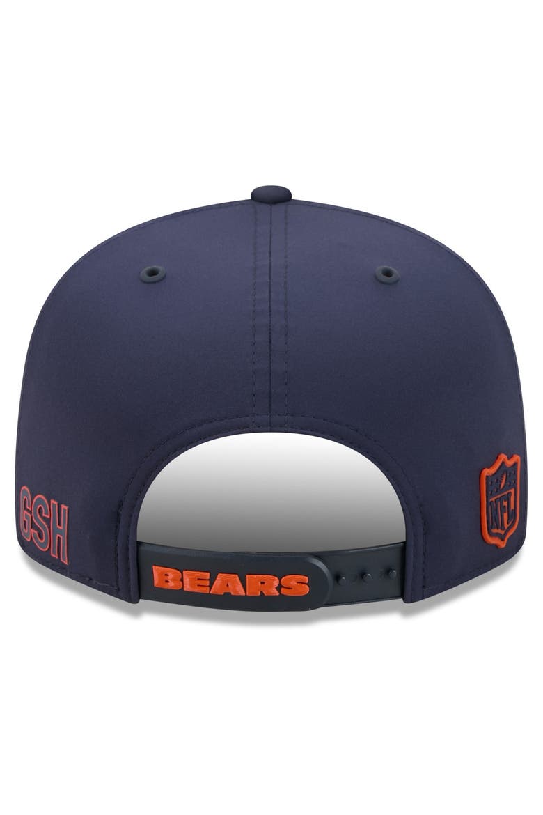 Men's New Era Navy Chicago Bears 2026 Sideline 9FIFTY Snapback Hat, Alternate, color, Navy
