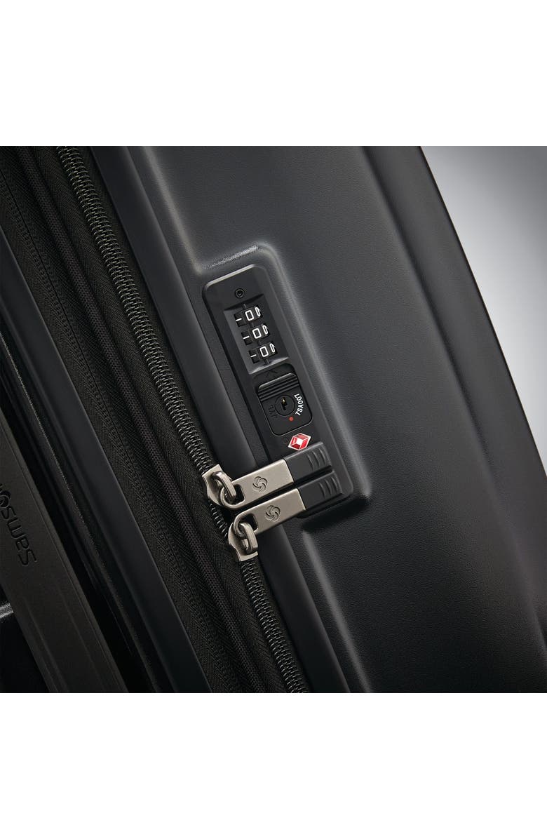 Samsonite Octiv 2-Piece Set (20/24) Hardside Spinner, Alternate, color, Stealth Black