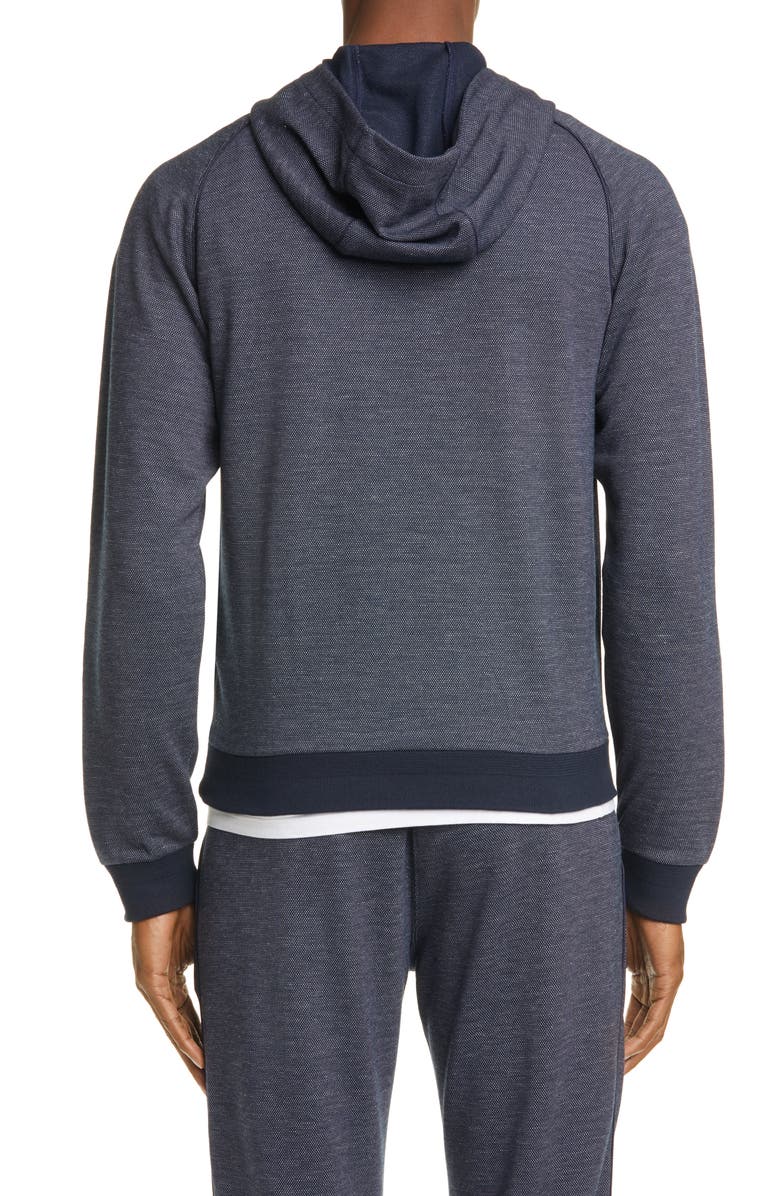 Z Zegna Cotton Blend Hoodie, Alternate, color, 
