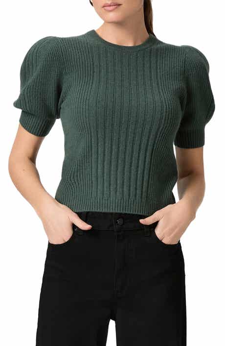 Kato Puff Short Sleeve Cashmere Sweater