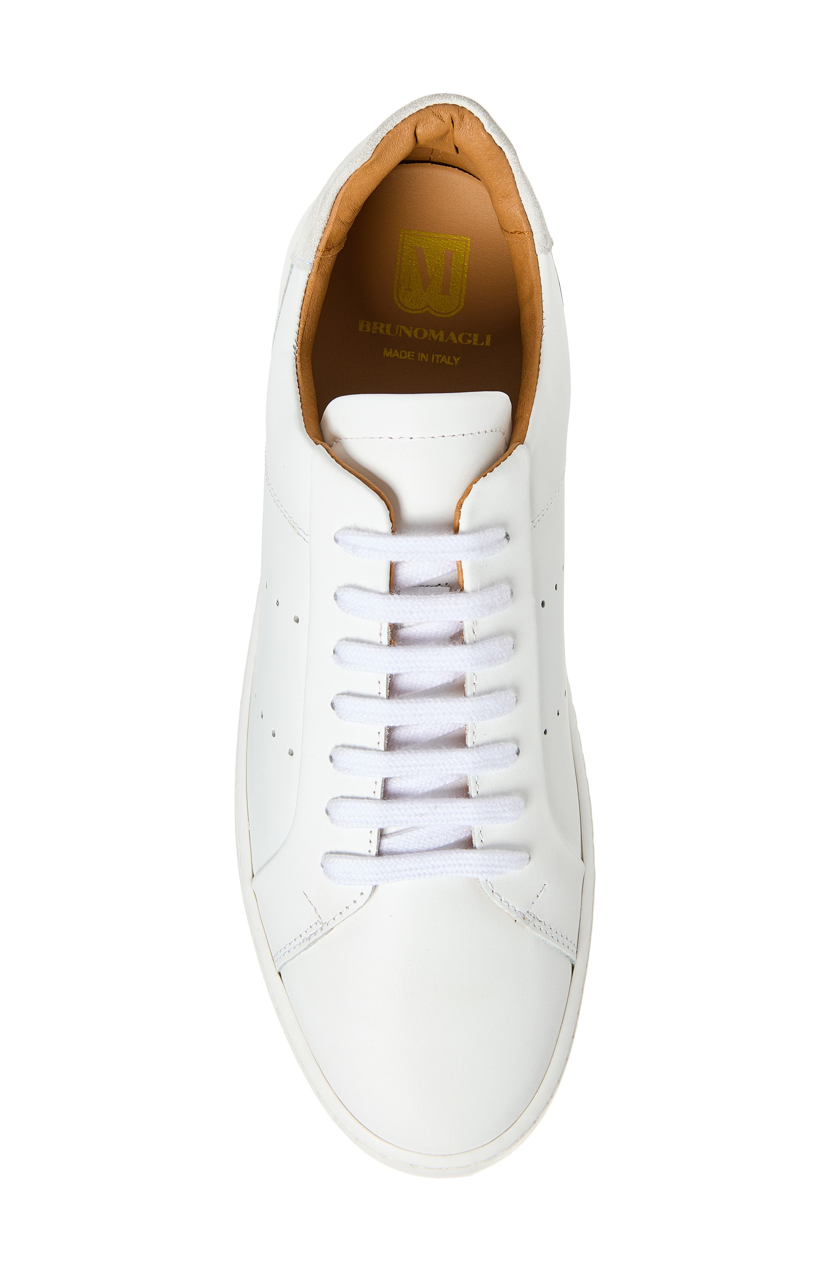 Domenico Sneaker, Alternate, color, WHITE/ WHITE