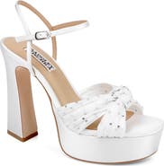 Badgley Mischka Collection Willabella Ankle Strap Platform Sandal