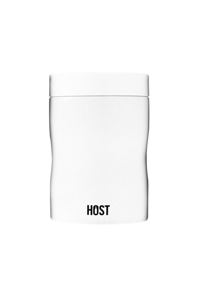 Stay-Chill Standard Can Cooler, Alternate, color, Pearl White