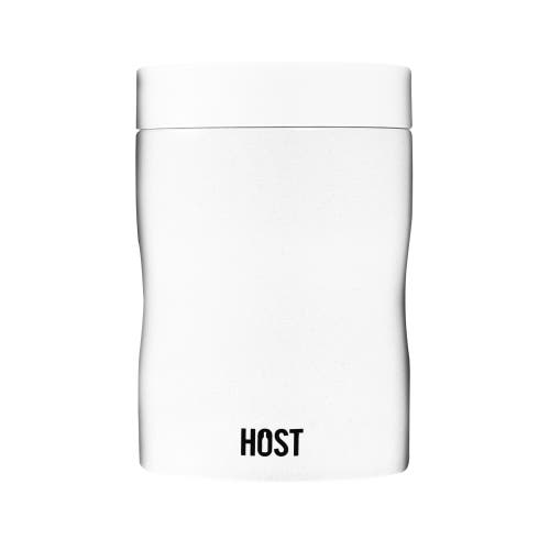 Host Stay-chill Standard Can Cooler In Pearl White