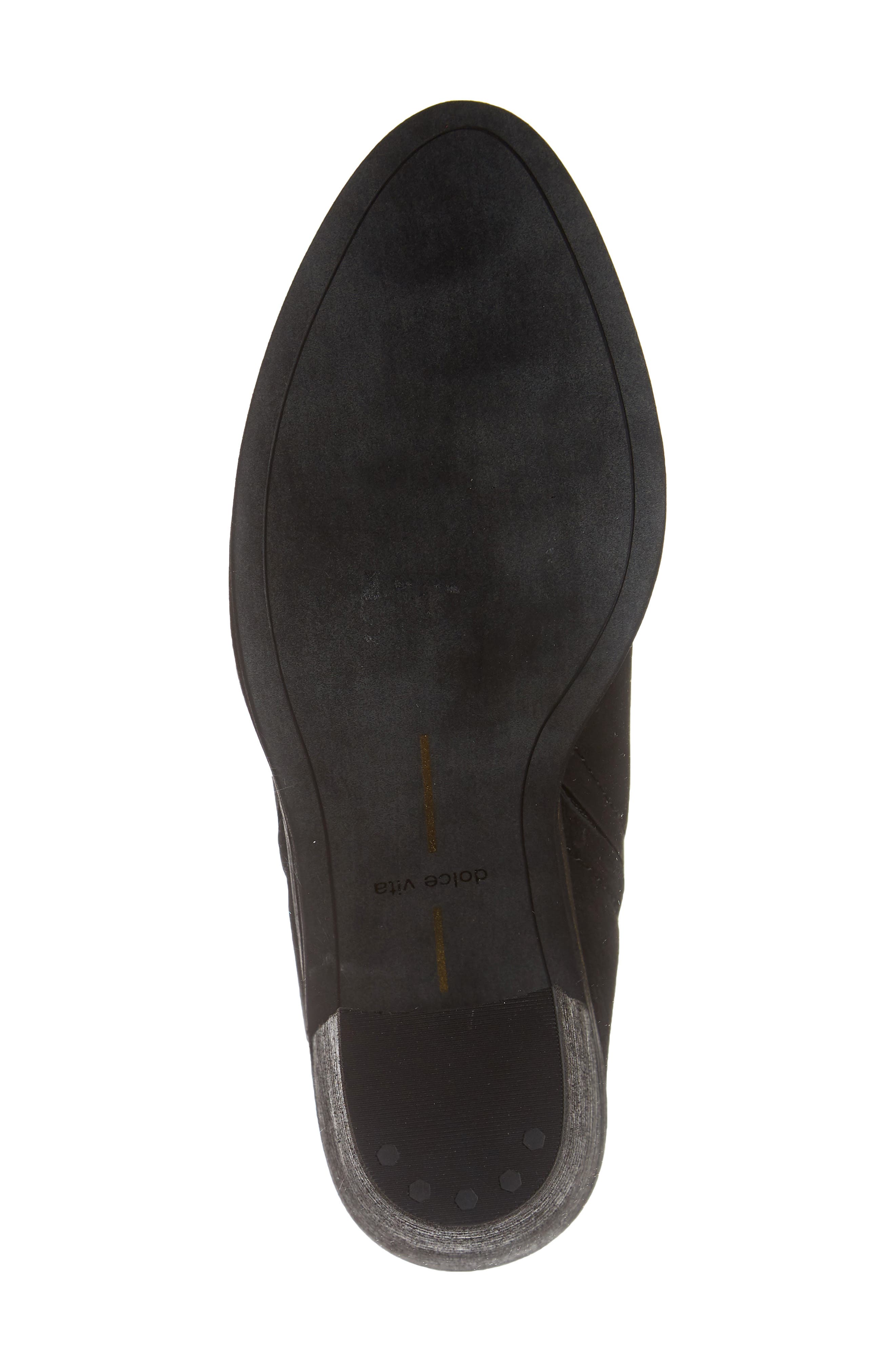 Simone Bootie, Alternate, color, BLACK