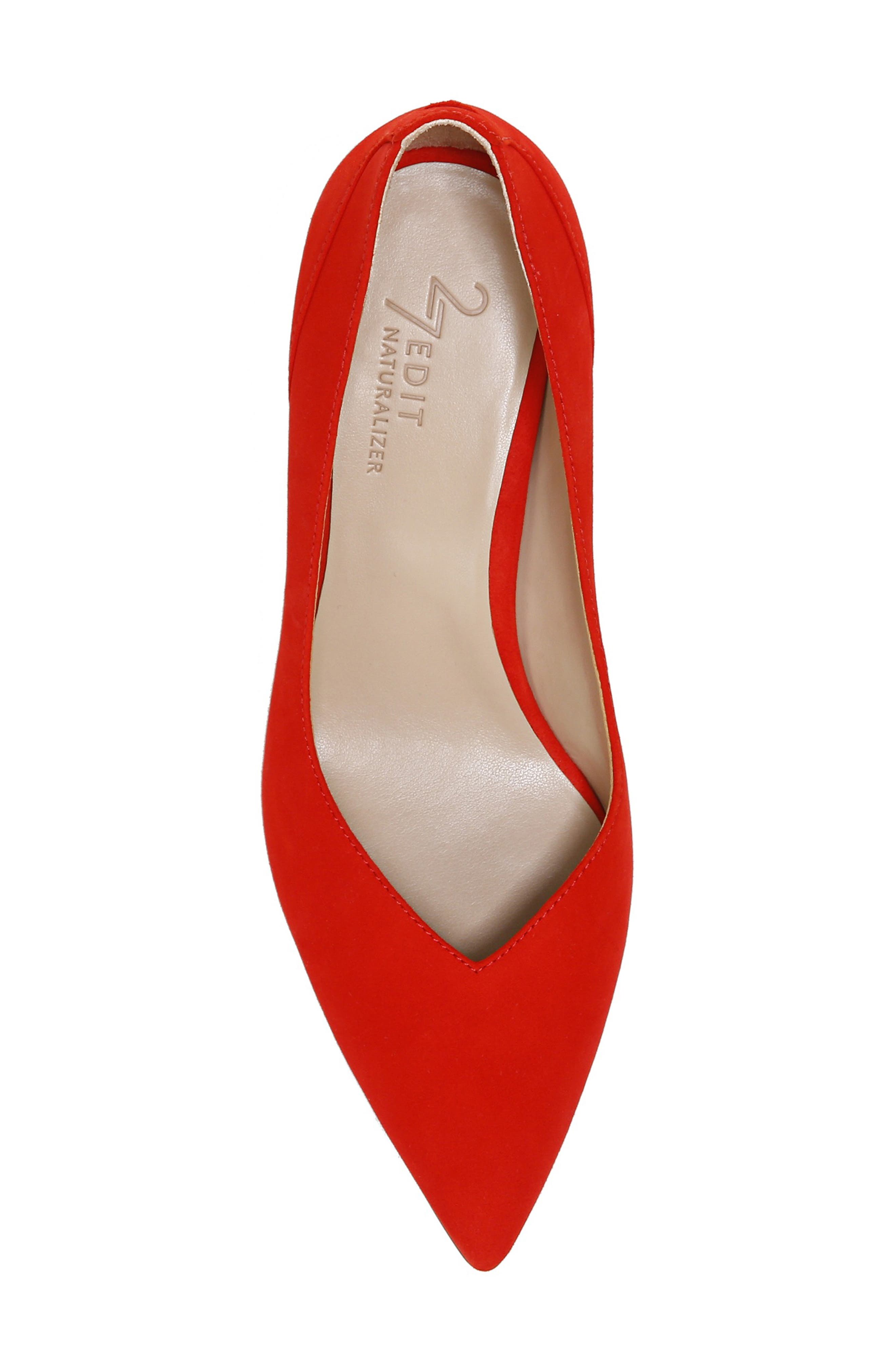 Faelyn Leather Pump, Alternate, color, RETRO POPPY