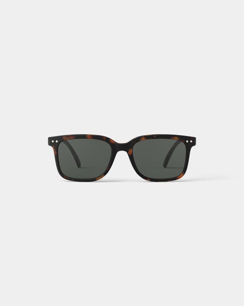 Izipizi #l 54mm Rectangular Sunglasses In Green
