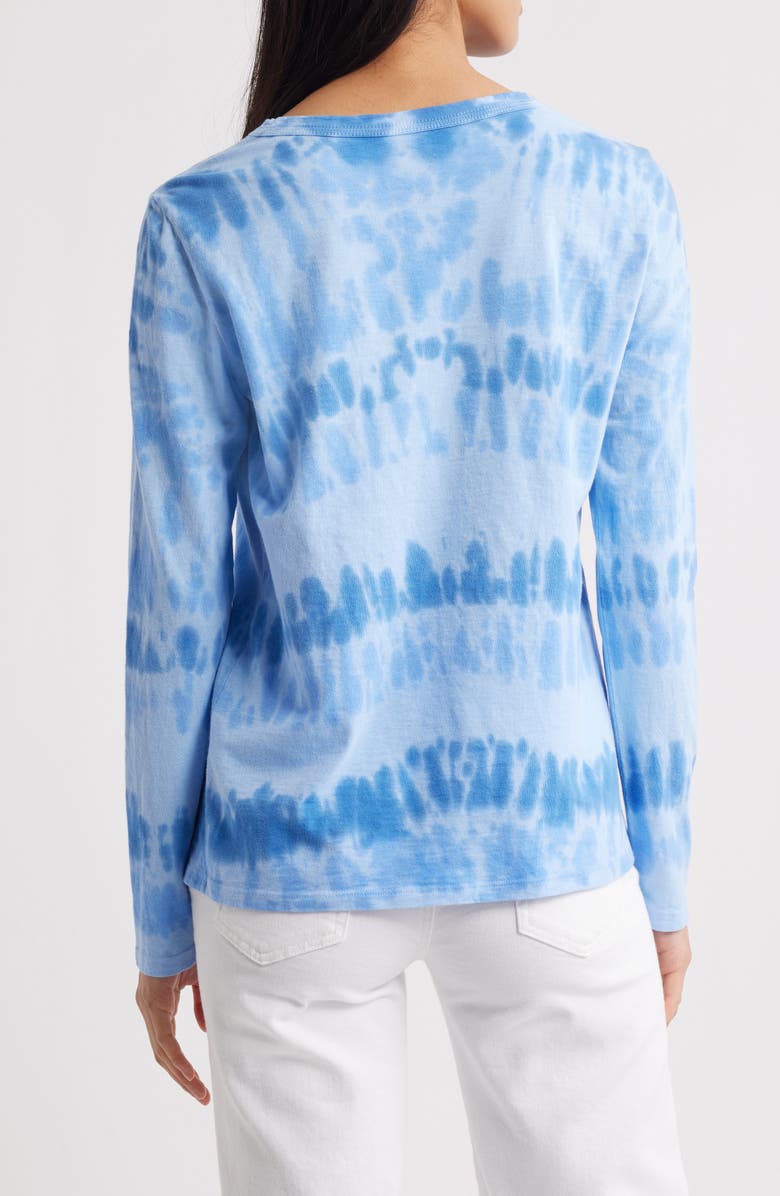 MARGARET O'LEARY Tie Dye Long Sleeve T-Shirt, Alternate, color, 