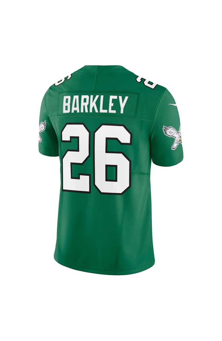 Nike Men's Nike Saquon Barkley Kelly Green Philadelphia Eagles Alternate Vapor F.U.S.E. Limited Jersey, Alternate, color, Kelly Green