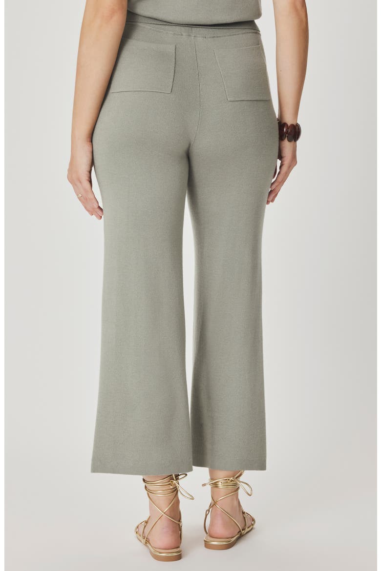Christa Crop Sweater Pants, Alternate, color, EUCALYPTUS GREEN