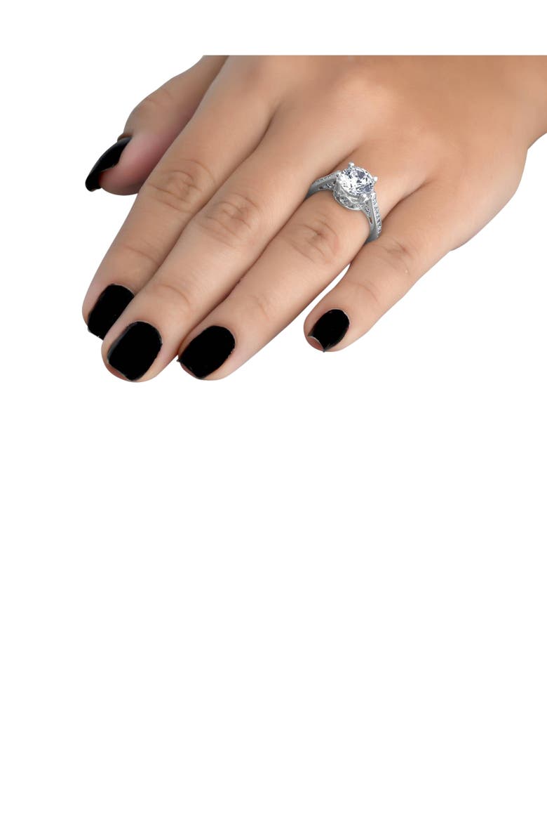 Bliss Diamond Certified 2 1/3Ct Diamond Engagement Ring 14k Gold Lab Grown, Alternate, color, 