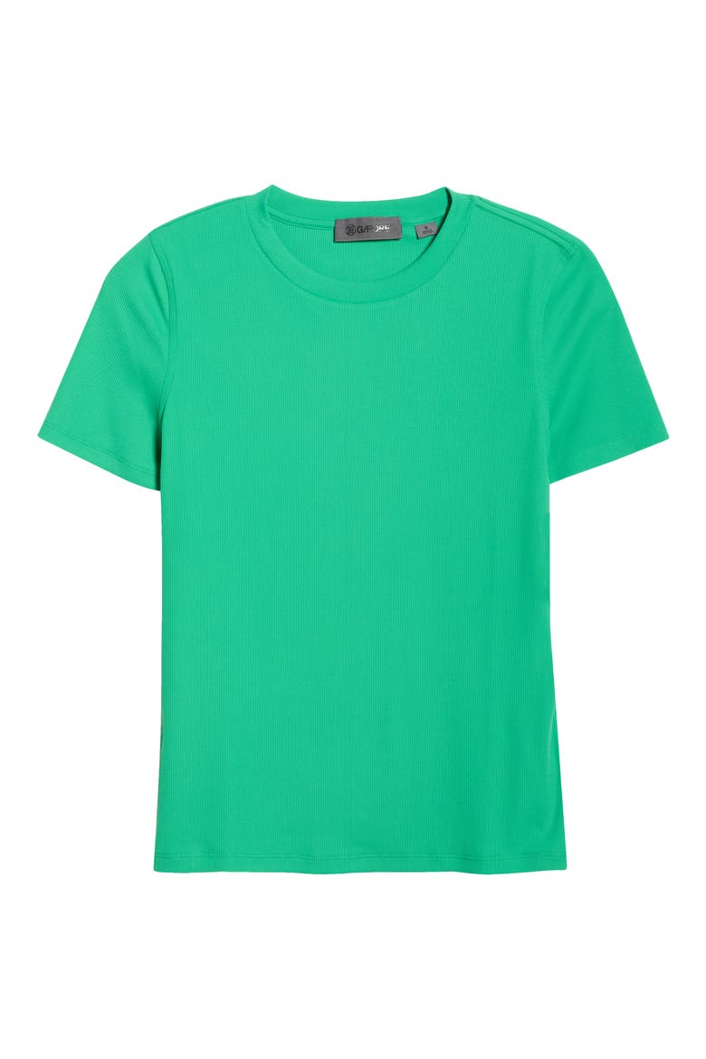 Tech Golf UPF 50+ Rib T-Shirt, Alternate, color, CLOVER
