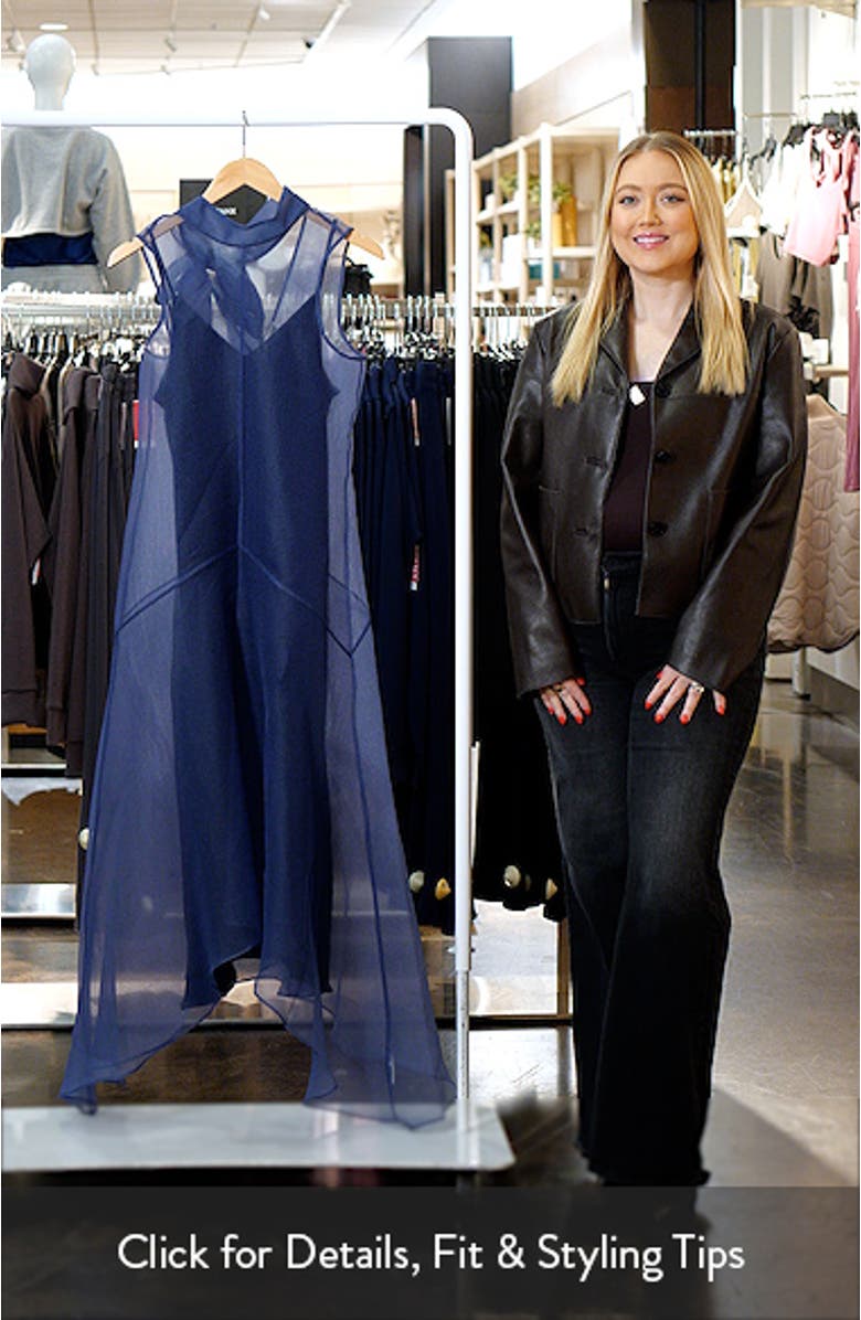 Auden Sleeveless Chiffon Gown, sales video thumbnail