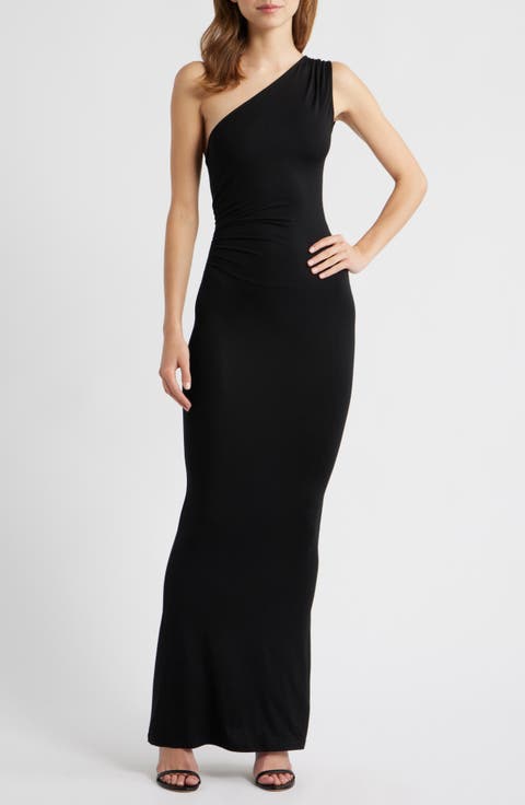 Elva One-Shoulder Mermaid Gown